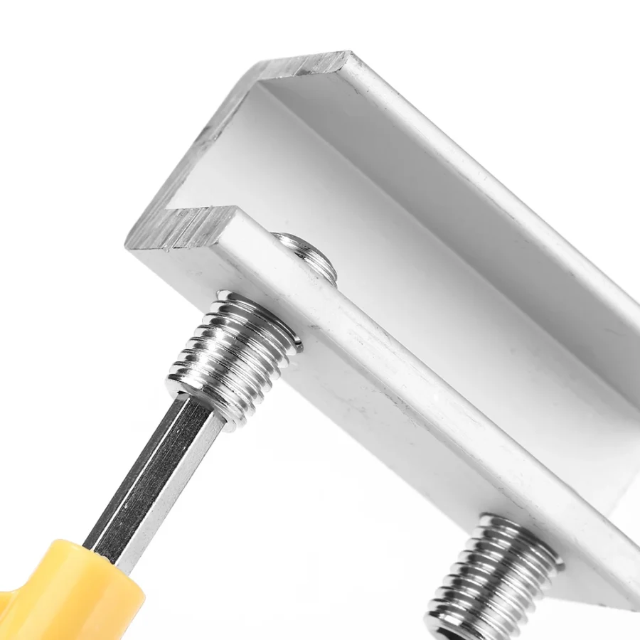 Aluminum Alloy Window Lock Stopper - Sliding Sash and Cabinet Locks - Anti-Theft Security Straps - Image 6