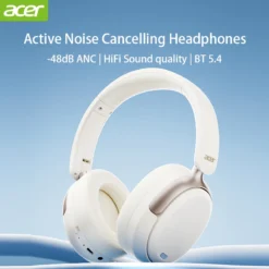 Acer Wireless Over-Ear Headphones with Active Noise Cancellation and Hi-Res Spatial Audio for Audiophiles
