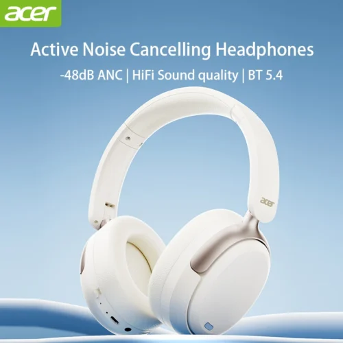 Acer Wireless Over-Ear Headphones with ANC and Hi-Res Spatial Audio