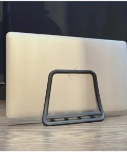 Universal Foldable Vertical Laptop and Tablet Stand for MacBook Air, Pro, iPad, Lenovo, and Dell