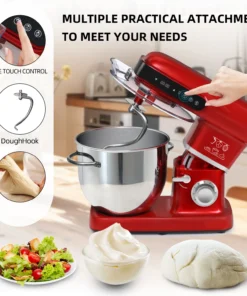 Alternative view of Cheftronic 10L 2200W Stand Mixer for Bakery Dough and Food Mixing