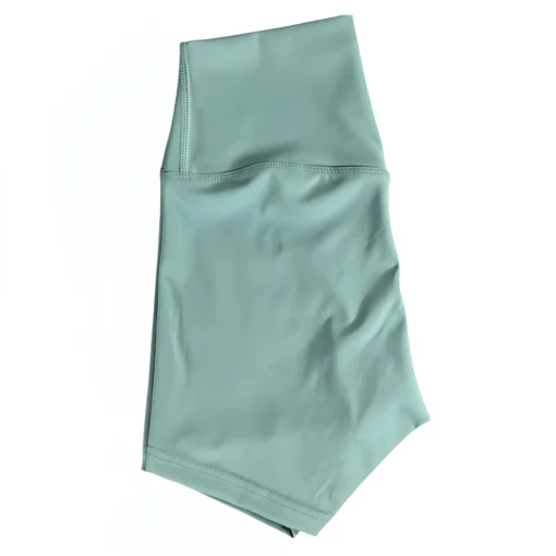 High-Waist Yoga Shorts with Quick-Dry Fabric for Women's Fitness and Running - Image 3