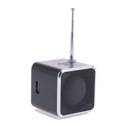 Alternative view of Portable Bluetooth Speaker with FM Radio – Compact Wireless Sound Box