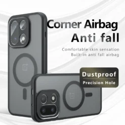 Magsafe Magnetic Wireless Charging Case with Shockproof Matte Finish for OnePlus 15 5G