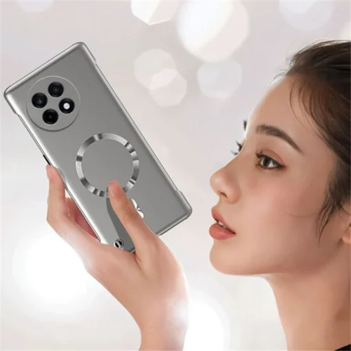 Ultra Thin Metallic Phone Case with Frameless Magnetic Design for OnePlus 13 Series and Previous Models - Image 5