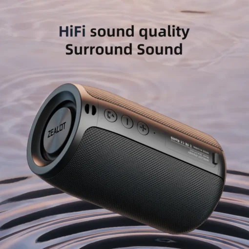 Mini Portable Bluetooth Speaker with FM Radio and Subwoofer Support for Music Enthusiasts - Image 4