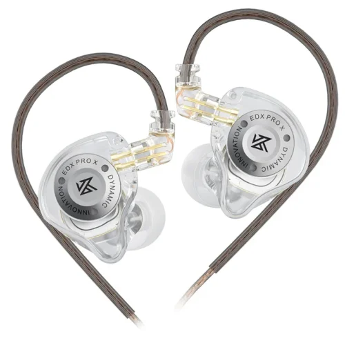 KZ EDX Pro X HIFI Bass Earbuds with 2PIN Cable