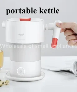 Kitchen Appliances Folding Electric Kettle Travel Dormitory Small Mini Electric Kettle Convenient Travel Electric Kettle