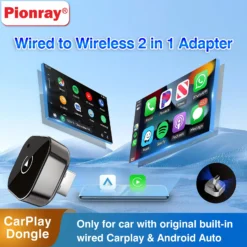 Alternative view of Wireless CarPlay Adapter - Plug & Play Auto Connect with 5GHz WiFi for iPhone Users