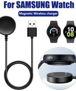 Alternative view of Samsung Galaxy Watch Magnetic Wireless Charger - Portable Fast Charging Dock