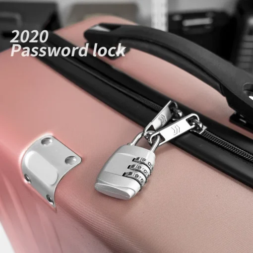 Metal Combination Luggage Lock with 4 Dials for Enhanced Security in Travel - Image 4