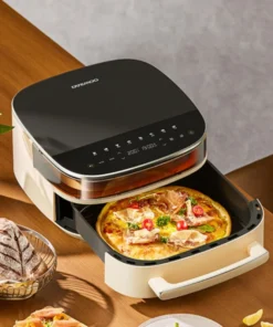 6L Large Capacity Multifunctional Air Fryer – 220V with Metal Cavity and Non-Stick Coating