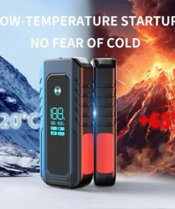 Alternative view of 3000A 2000A 1600A 1000A Car Jump Starter Power Bank Portable Power Station Dual PD140W Fast Charge Car Battery Charger Booster