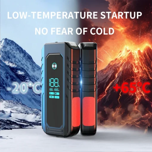 Car Jump Starter Power Bank with Dual PD140W Fast Charging for Vehicles and Devices - Image 2