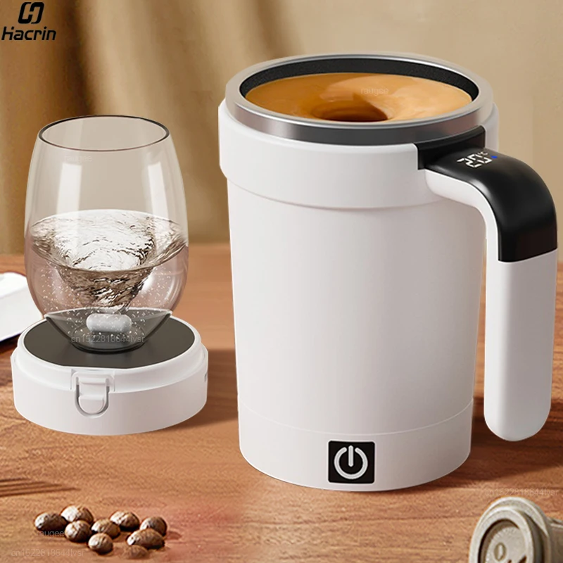 Portable Electric Blender Cup - Automatic Self-Stirring Mixer for Coffee, Milk, and Protein Powder