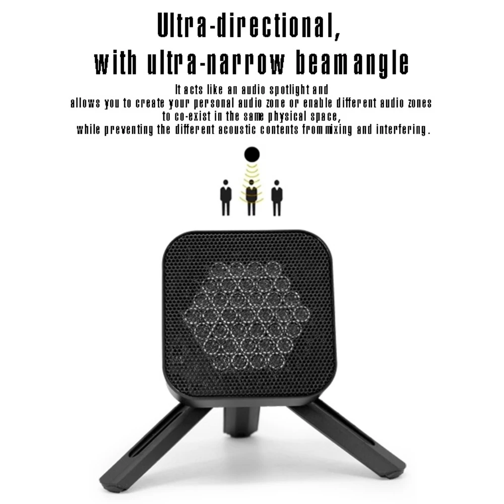 G-19 Bluetooth Mini Speaker with Ultrasonic Directional Sound