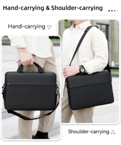Alternative view of Waterproof Laptop Sleeve Bag for 14-15.6 Inch MacBook & Tablets - Portable Travel Handbag