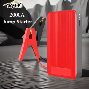 Portable Car Jump Starter 12V 2000A Power Bank for Vehicles and Laptops