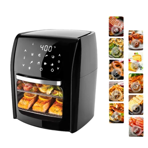 Smart 12L Digital Air Fryer with Visible Window