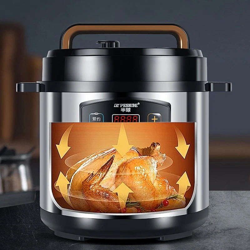 Heavy Duty 13L Electric Pressure Cooker with Auto Keep Warm Function - Image 5