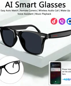 2025 Smart Glasses D13 AI Language Translation Intelligent Bluetooth Call Glasses Touch Headset Real-time Sunglasses Man Women