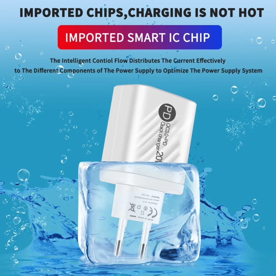 20W Fast Charging USB Wall Charger for iPhone, Samsung, Xiaomi, and Huawei - Image 5
