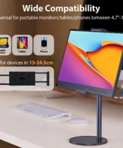 Alternative view of Cdisplay Adjustable Height Portable Monitor Stand for 4.7-17.3 Inch Devices