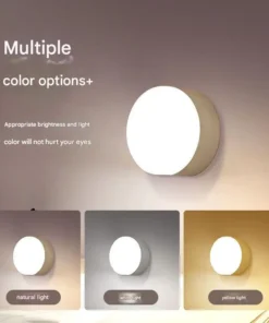 Alternative view of New dormitory night light bedside light learning desk lamp eye protection charging energy-saving button magnetic student light w