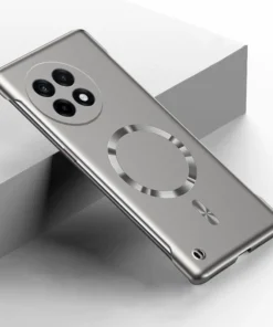 Alternative view of Ultra Thin Metallic Frameless Magnetic Phone Case For agsafe Oneplus 13 13R 13S 12 12R 11 11R 10 10T 10R 9R 9 8T 8 Pro PC Cover