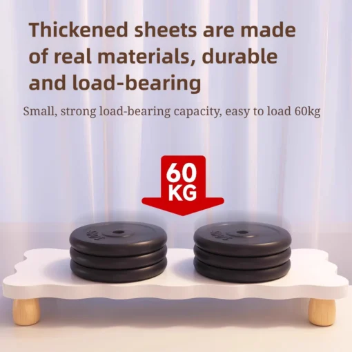 Office computer riser with desktop storage rack for organized workstation displays - Image 2