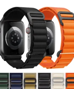 for Apple watch Straps 45mm 46mm 49mm 42mm iwatch Band 44mm 40mm Nylon Alpine bracelet correa Series 10 9 8 7 6 11 SE Ultra 2 3