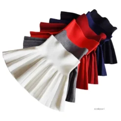 Alternative view of Knit Tutu Skirt with High Waist Design for Baby Girls - Autumn/Winter Collection