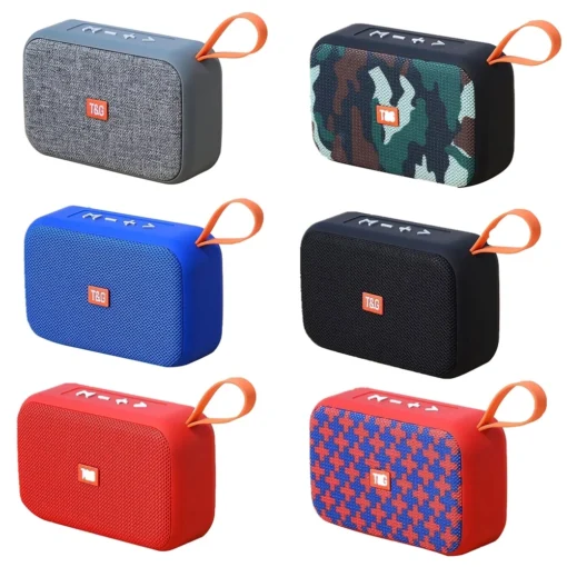 Portable Bluetooth Speaker with Subwoofer and FM Radio - Compact Sound Box for Outdoor Use - Image 6
