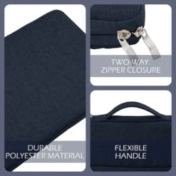 Alternative view of Laptop Sleeve Bag - Soft Cover for 11-16 Inch Laptops - Compatible with MacBook, Huawei, Xiaomi, HP, Dell, Lenovo