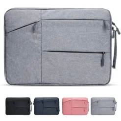Laptop Sleeve Case with Padded Protection for 12-16 Inch MacBook, Xiaomi, HP, Dell, Lenovo