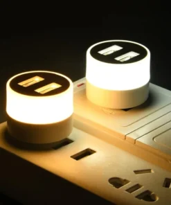 USB Light LED USB Book Lamp Eye Protection Reading Light Computer Reading Lamp Mobile Power Charging Book Lamps Mini Night Light