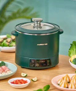 Alternative view of Smart Low Sugar Rice Cooker - 220V, Glass Inner Pot, Soup and Rice Separation