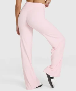 Alternative view of Women's Breathable Straight-Leg Yoga Pants - Versatile Fitness & Casual Wear