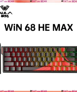 AULA WIN60 WIN68 HE MAX mechanical keyboard magnetic switch 8k polling rate RGB 0dead zone e-sports customizable gaming keyboard