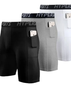 Alternative view of 2025 Compression Shorts Men Summer Sportswear Training Tights Gym Fitness Leggings Short Pants Sport Bottoms Running Shorts Men