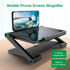 Alternative view of 14-Inch 3D HD Phone Screen Amplifier with Folding Design for Mobile Users