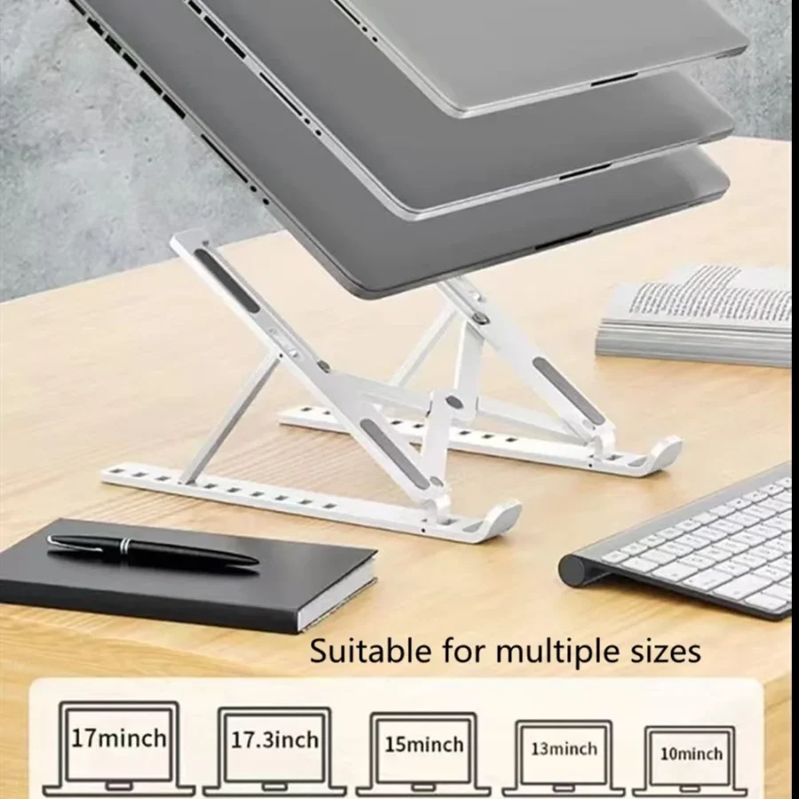 Adjustable Portable Laptop Stand for MacBook - ABS Bracket Support Holder - Image 4
