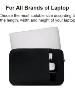 Alternative view of Laptop Sleeve Case for 13-15.6 Inch MacBook and Laptops - Protective Bag for Xiaomi, Lenovo, Dell, Asus, Huawei, HP