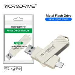 Type-C USB 3.0 High-Speed Flash Drive with 256GB/128GB/64GB Storage Capacity