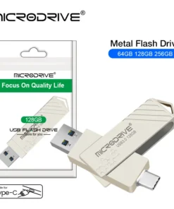 Type-C USB 3.0 High-Speed 2-in-1 Flash Drive - 256GB/128GB/64GB