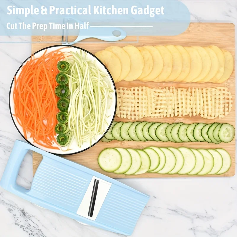 5-in-1 Vegetable Chopper and Mandoline Slicer - Image 3