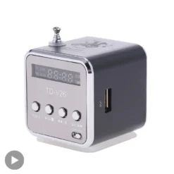 Portable Bluetooth Speaker with FM Radio – Compact Wireless Sound Box for Music Lovers