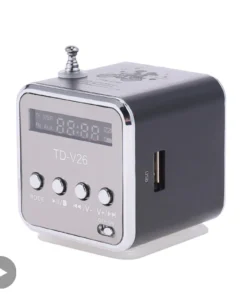 Portable Bluetooth Speaker with FM Radio – Compact Wireless Sound Box