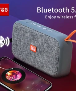 TG506 Portable Wireless Soundbar - Bluetooth 5.0, Waterproof, HIFI Loudspeaker with TF Card & FM Radio Support