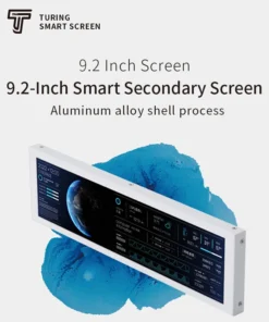 Alternative view of TURZX 9.2-Inch IPS USB Secondary Monitor - 1920x462 Resolution, Type-C Connection